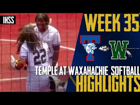 Waxahachie Softball Advances to Area Finals with 11-2 Win Over Temple