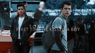Tony & Clay ✘ first time he kissed a boy