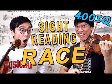 視力検査の挑戦だが、400IQのツイストで (Sightreading Challenge But With a 400IQ Twist)