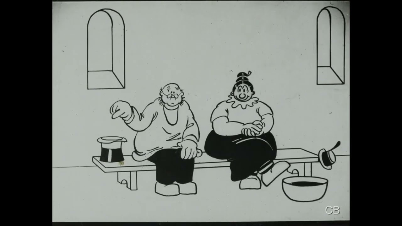 The Heathen Benefit (1918). Katzenjammer Kids cartoon.