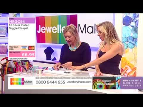 How to make Beaded Jewellery - JewelleryMaker DI LIVE - 14/05/15