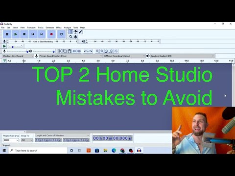 Home Studio - The 2 Biggest Home Studio Mistakes to Avoid -Treat Room for Sound, EQ, Reverb