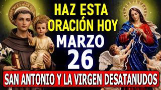 RACIÓN PODEROSA CON SAN ANTONIO Y LA VIRGEN DESATADORA DE NUDOS 🔥 FE Y ESPERANZA HOY