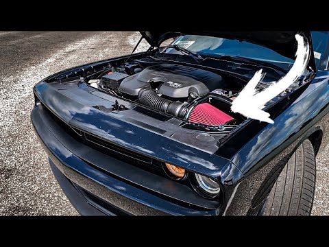 INSTALLING an Airaid Cold Air Dam Intake | 2019 Dodge Challenger SXT