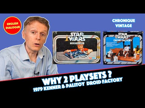 Why 2 Playsets ? 1979 Vintage Star Wars Palitoy Kenner Droid Factory Palyset (English Dialogue)
