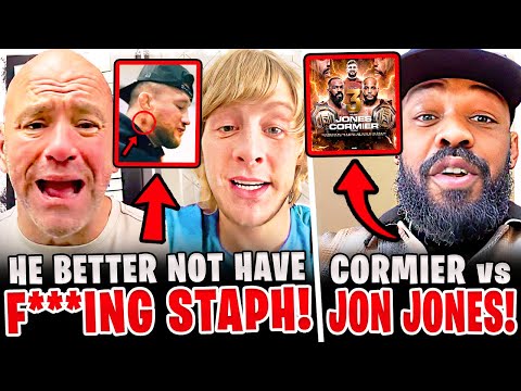 MMA Community CALLS OUT Justin Gaethje for LYING about STAPH!? Jon Jones vs Daniel Cormier! UFC 324