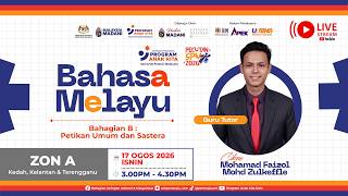 Download lagu ZON A - BAHASA MELAYU  (17 OGOS 2026) KPP 3 // PECUTAN SPM 2026 mp3