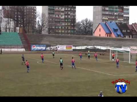 GKS Tychy - Raków (20.03.2010r.) I połowa - 1 [TVR]