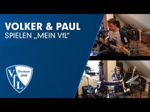 Besonderer Fangruß: Volker und Paul spielen "Mein VfL"