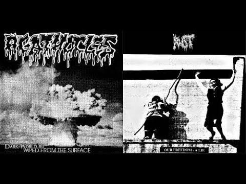 AGATHOCLES / ROT -  Our Freedom A Lie/Wiped From The Surface Split EP (1996)