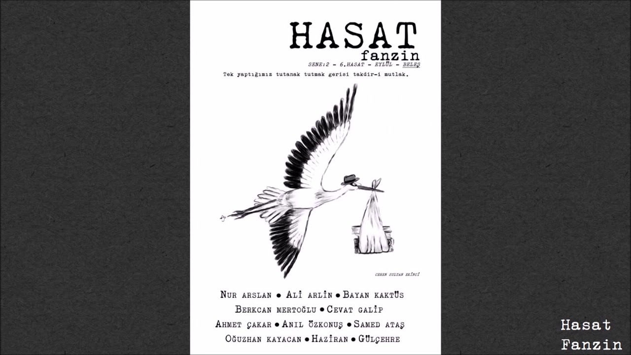 Hasat Fanzin - Sene:2 - 6. Hasat - Eylül 2019