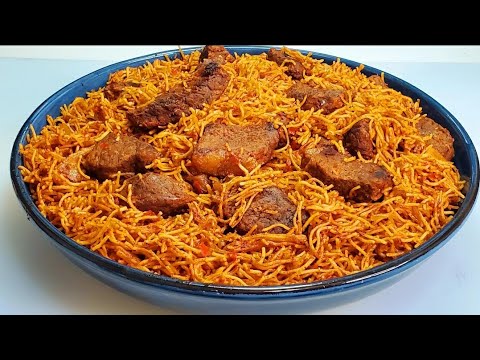 HOW TO MAKE PASTA JOLLOF | BENACHIN PASTA| Gambian 🇬🇲| Dada's FoodCrave Kitchen