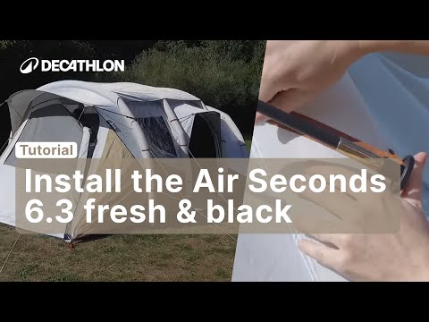 TUTORIAL - How to install the AIR SECONDS 6.3 FRESH & BLACK ? | Decathlon_QUECHUA
