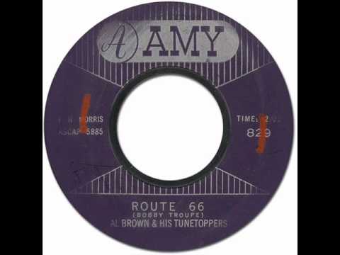 Al Brown & His Tunetoppers / Route 66 [Amy #829] 1961 *Original 45rpm Quality Audio