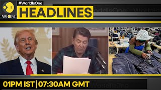 Lesotho Workers Protest tariff Impact | Carney: Apologised To Trump Over 'Reagan' Ad |WION HEADLINES