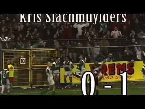 18 jaar geleden won Racing via een doelpunt van Kris Slachmuylders op het veld van KV Mechelen.