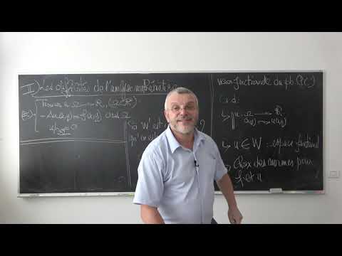 AMEDP Cours 2 - Formulation variationnelle