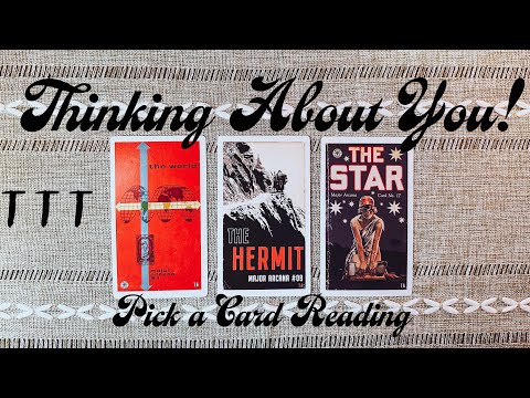 Who’s Thinking About You? 💭 | Tarot Pick a Card Reading | Energy Read
