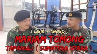 Download lagu mariam tomong ( lirik   chord ) cover gitar - lagu daerah tapanuli mp3