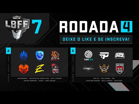 LBFF 7 Série B - Rodada 4 - Grupos A e C | Free Fire