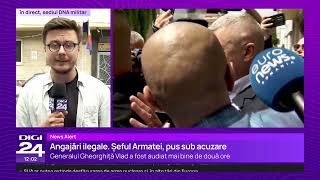 Șeful Armatei Române, generalul Gheorghiță Vlad, a fost pus sub acuzare de DNA