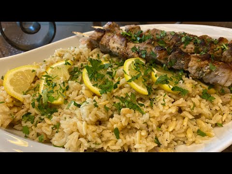 Greek Lemon Rice with Orzo