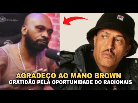MV BILL RESPONDE O MANO BROWN E AGRADECE PELA OPORTUNIDADE