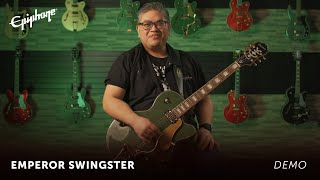 Video thumbnail for Epiphone Emperor Swingster Demo and Tone Guide by OfficialEpiphone