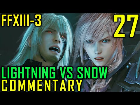 Lightning Returns: Final Fantasy XIII-3 Walkthrough Part 27 - Lightning Vs Snow Boss Battle