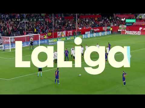 Sevilla vs Barcelona FULL MATCH (Second Half-ESPANOL) - 2017/18 La Liga - 01.04.2018