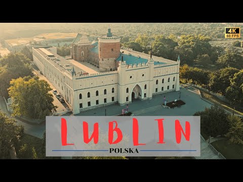 Lublin – Ponadczasowe Widoki z Lotu Ptaka | Podniebna Podróż po Polsce w 4K