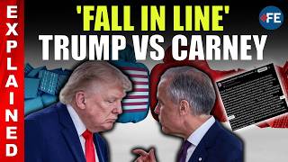 US-Canada Ties At An All-Time Low? Trump Warns Canada To 'Fall In Line'; Carney, Foud Warned