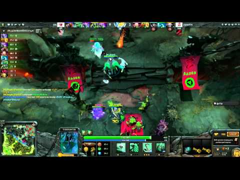 DK vs Zenith - Loser Bracket Round 4, Game 2 - The International - Russian Commentary