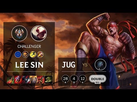 Lee Sin Jungle vs Kindred - EUW Challenger Patch 10.7