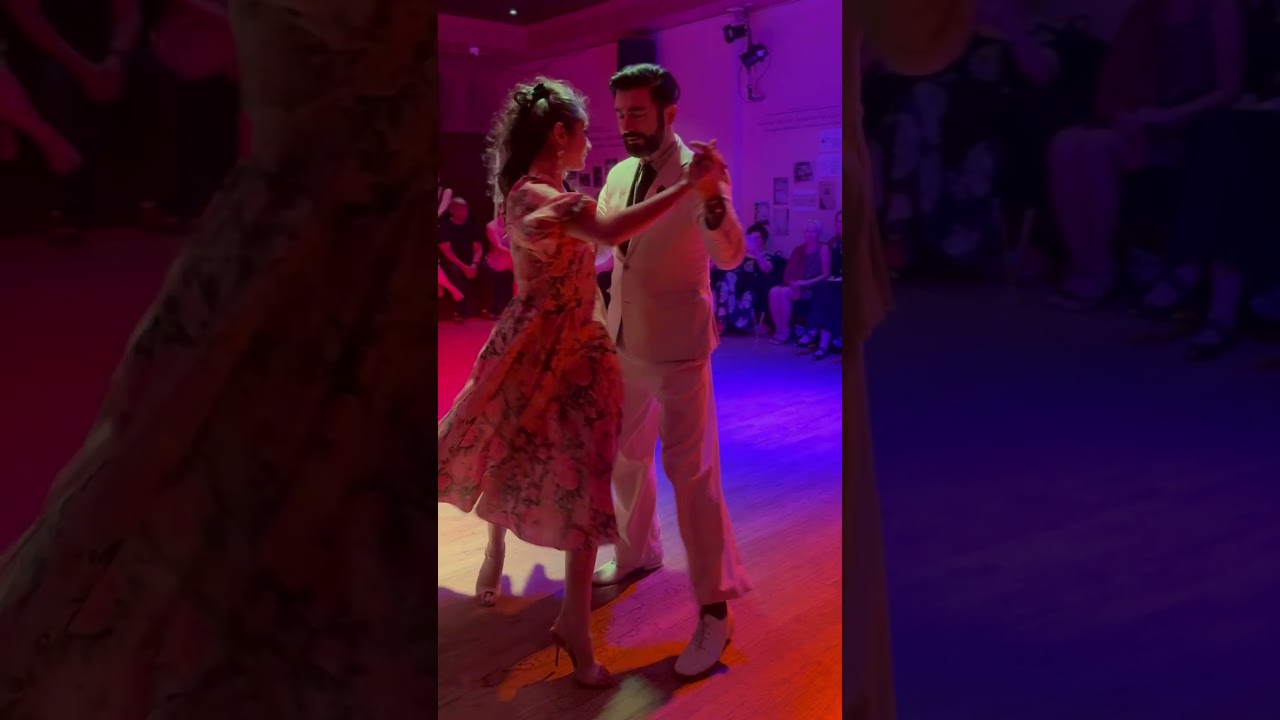 Video thumbnail for Dagny Miller & Iakof Shonsky Vals to "DIchas Que Vivi" by Rodolfo Biagi at La Nacional in NYC 1/3