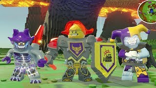 LEGO Worlds - NEXO KNIGHTS Characters Unlocked (Axl, Jestro, Gargoyle, Ruina & Stomper)