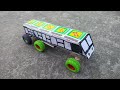 How To Make Matchbox Bus At Home Diy Small Bus Craft S WorldInventar