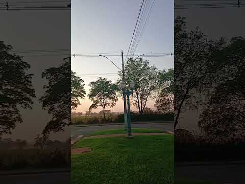 olha só dia clareando em guaporema Paraná que lindo #scoobydoo #fypシ゚viral