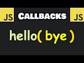Learn JavaScript CALLBACKS In 7 Minutes