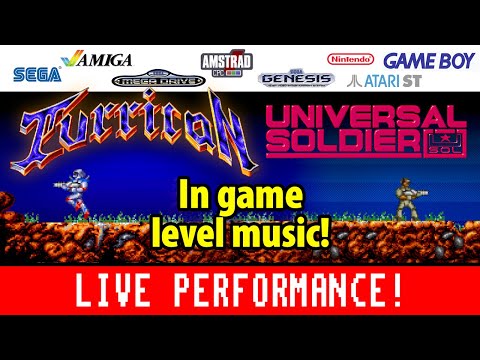 Live performance played BY EAR! Desert Rocks by Chris Huelsbeck from the game Turrican 2