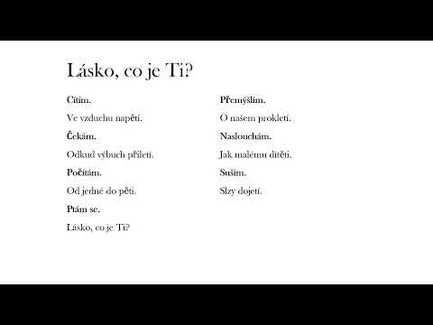 Pomozte vydat básnickou prvotinu Svět (není) je černobílý