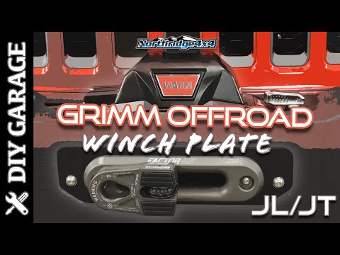 Jeep JL/JT DIY Winch Plate from Grimm Offroad