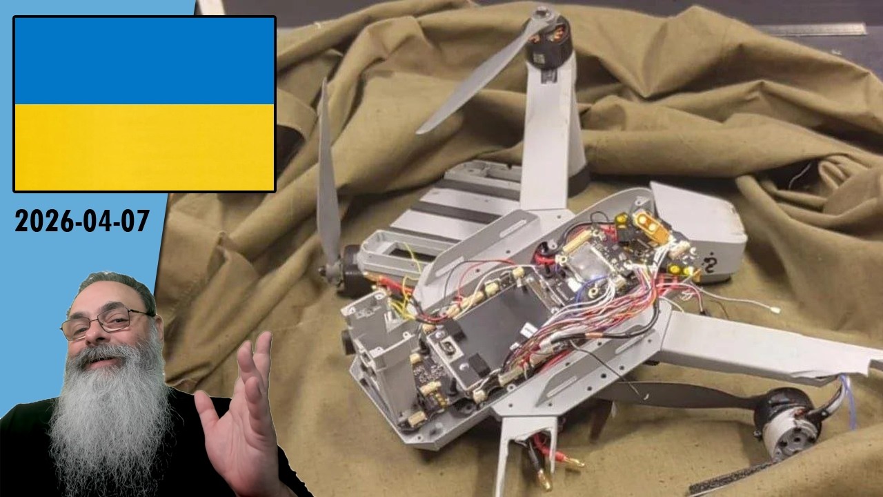 #Ucrânia 2026-04-07: DRONE "MARCIANO" é impossível de SER DETECTADO ou sofrer INTERFERÊNCIA