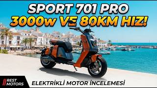 MUSATTİ SPORT 701 PRO 2026 MODEL - EN SERİ ELEKTRİKLİ MOTOSİKLET - DET