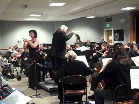 Hummel Trumpet Concerto 1st Movement, Natalie Fuller, Soloist
