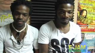 Gyptian and JonFX talking about The Hold You Album