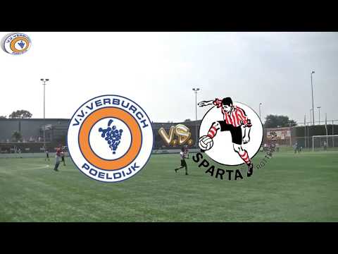 JayL oefenwedstrijd Verburgh C1 - Sparta C 26 augustus 2017 eerste helft