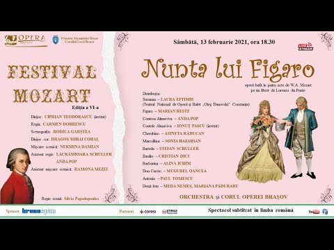 Nunta lui Figaro - Operă de W.A. Mozart
