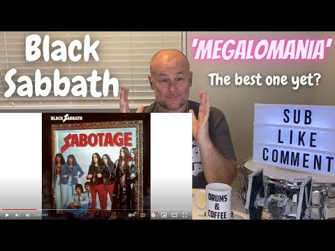 Drum Teacher Reacts: 'Megalomania' - BLACK SABBATH | Bill Ward
