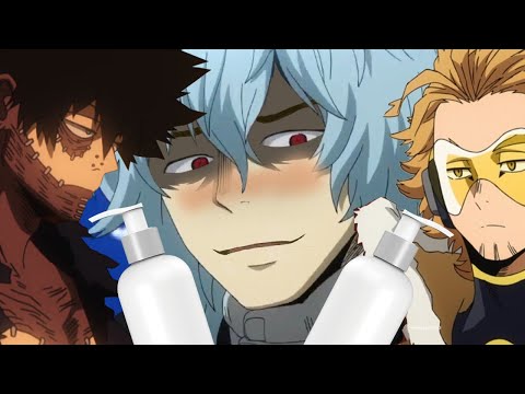 Shiggy Puts on Lotion | Shigaraki, Dabi, Hawks, Deku | MHA Skit
